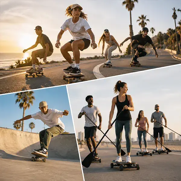 SURF SKATE LAND PADDLE eden events marseille