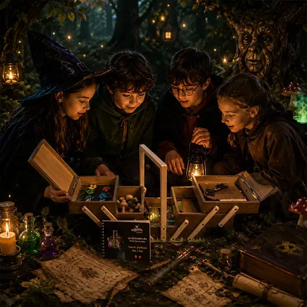 animation escape game la malle ensorcelle eden events bouches du rhone