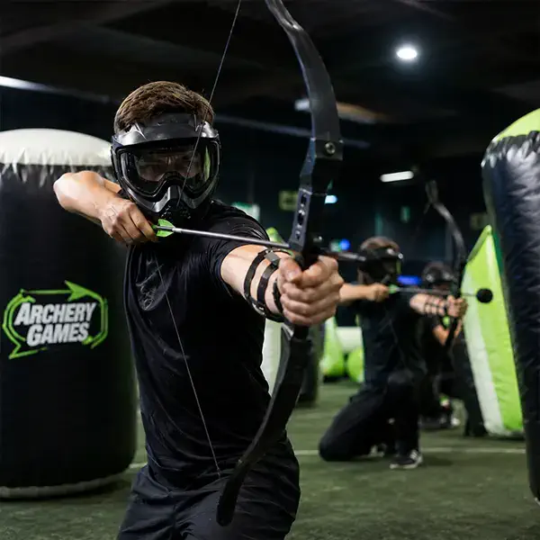 archery game animations eden events marseille