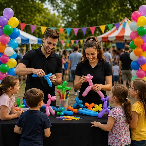 sculpture sur ballon animations eden events marseille