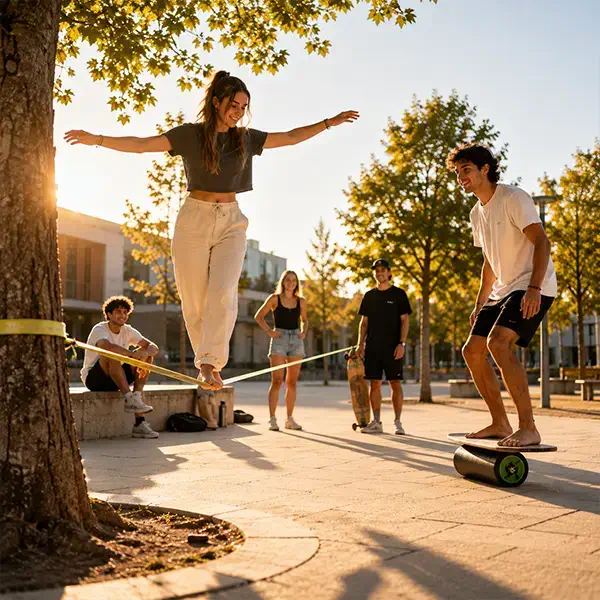 slackline indoboard animations eden events marseille