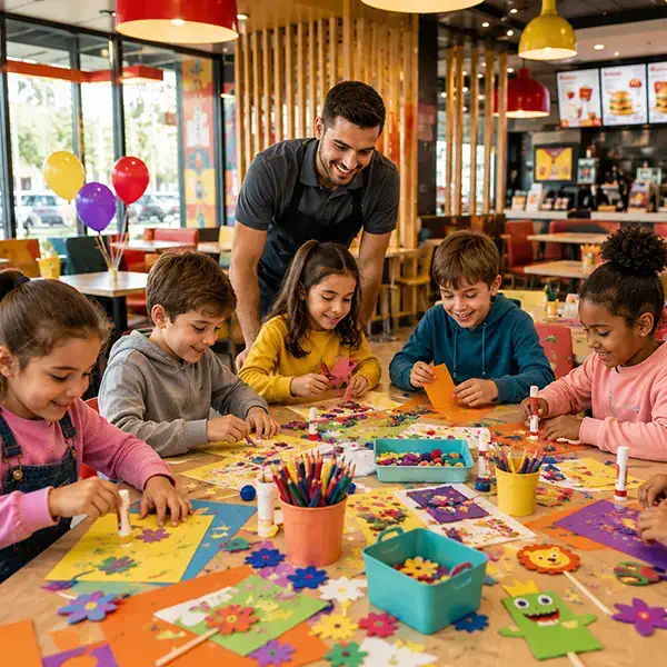 animations enfants restaurant marseille